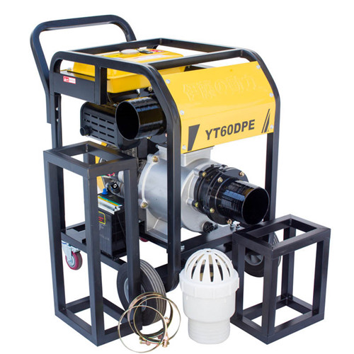 伊藤动力移动式6寸柴油机水泵YT60DPE